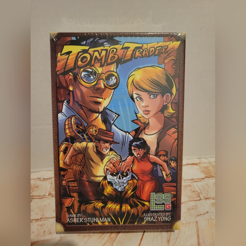 Games Tomb Trader Archaeological Excavation Board Card Game